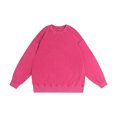 thumbnail image 1 of Sudadera con capucha de algodón de alta calidad con cuello redondo lavado antiguo de gran tamaño para hombre, 1 of 4