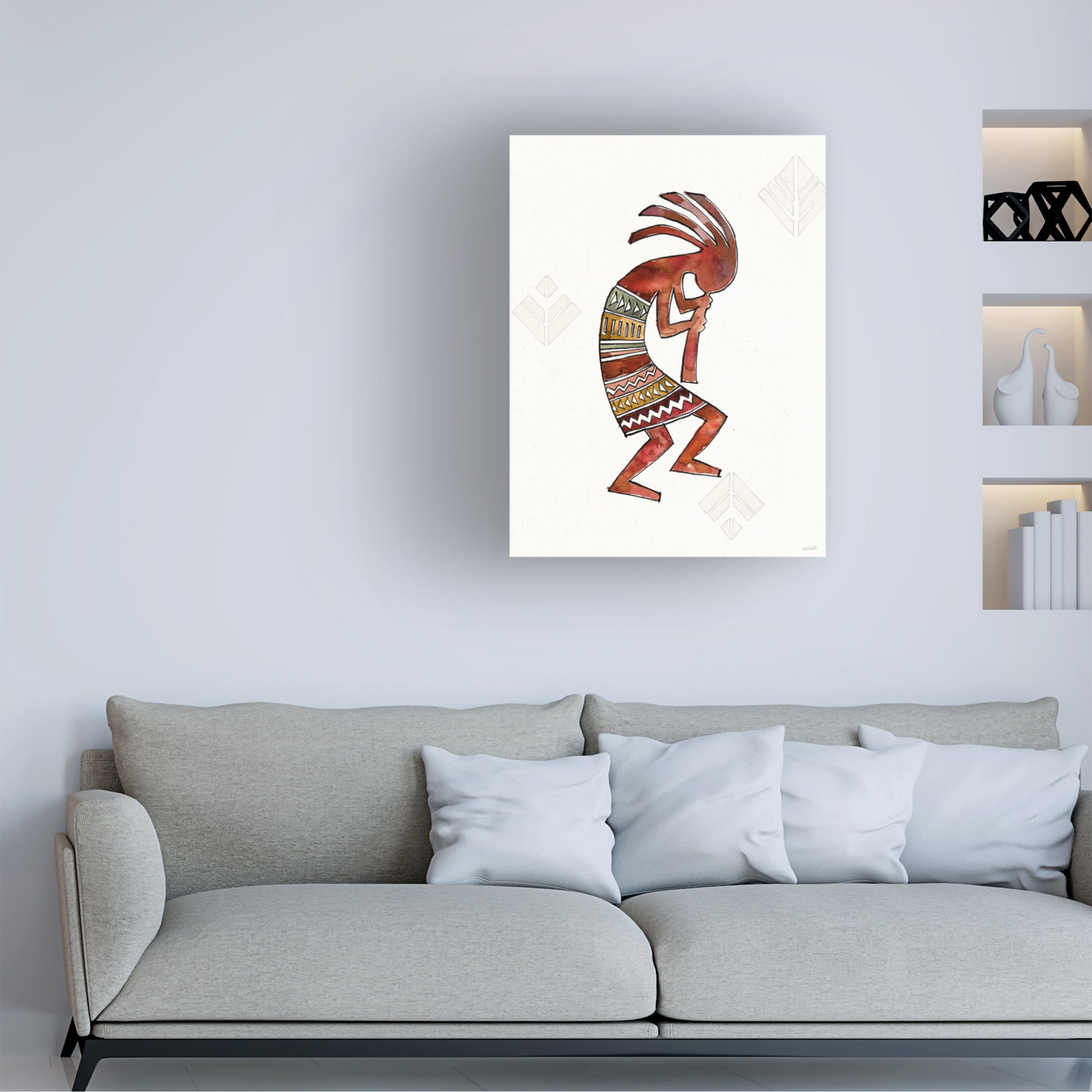 Anne Tavoletti 'Southwest Flair II' Canvas Art