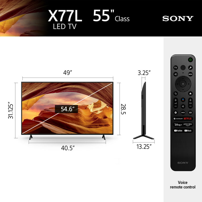 Televisor SONY 65 Pulgadas LED Uhd4K Smart TV KD65X80J