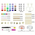 thumbnail image 2 of 6000 Pcs Clay Beads Bracelet Making Kit, Round Letter Beads with Charm and Elastic Strings, Friendship Bracelets Holiday Gifts for Girls Adults, 2 of 7