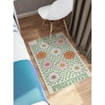 thumbnail image 5 of Car Mat Rugs, Soft Tones Rug, Flowers, Rug Personalizeds Rugs, Modern Rug, Indoor Rug, Floral Pattern Modern Rugs, Dining Room Rug, 2'x3' - 60x90 cm, 5 of 7