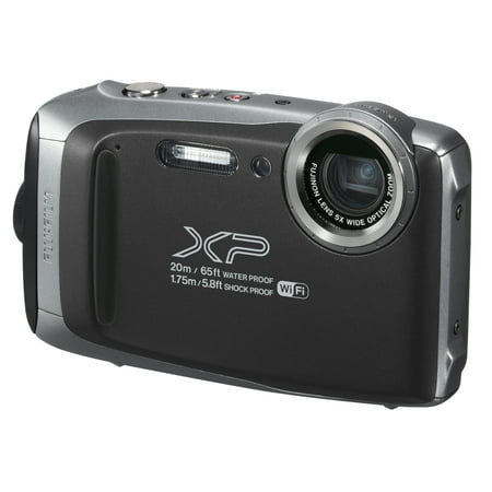 Fujifilm FinePix XP135 Rugged Waterproof Digital Action Camera / Camcorder - Black (Only at Walmart)