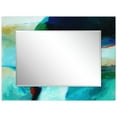 thumbnail image 3 of Empire Art Direct Empire Art "sky"Rectangular Reverse Printed Tempered Art Glass with Rectangular Beveled Mirror 36 in. x 48 in. x 0.4 in. Blue, 3 of 5