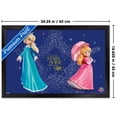 thumbnail image 3 of Nintendo The Super Mario Galaxy Movie (2026) - Peach & Rosalina Stars Wall Poster, 14.725" x 22.375" Framed, 3 of 5
