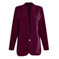 thumbnail image 2 of Womens Casual Long Sleeve Blazer Jackets Corduroy Open Front Slim Fit Office Work Suit Jacket, 2 of 3