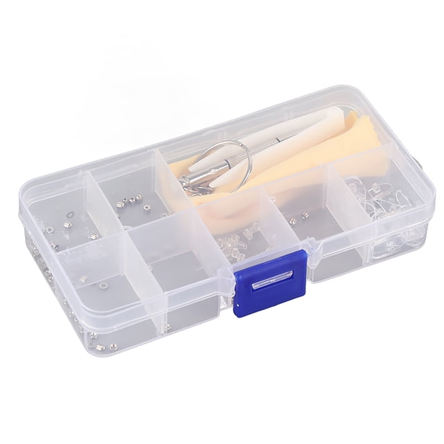 Eyeglass Screw Repair Kit With Nose Support, Screwdriver Bit - Portable And Simple, Easy Storage, Durable Metal - For Glasses, Mobile Phones, Watches And More