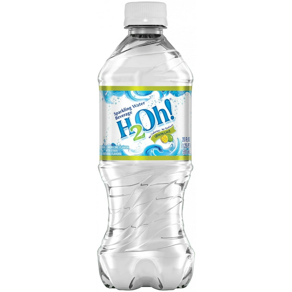 H2Oh Lemon Lime Flavor Sparkling Water 20 Fl Oz Bottle Walmart clear-american-cherry-limeade-sparkling-water-33-8-fl-oz-walmart