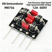 Powerful Bridge Rectifier With Parallel Capacitors 600V Rating 55C To 150C Ranges Stack Bridge Rectifiers 12A