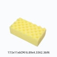 thumbnail image 7 of Car Wash Sponge, Extra Large Yellow Sponge for Auto Cleaning & Dish Washing, Easy Grip Scratch-Free Thick Foam Scrubber for Cleaning Car, Truck, RV, 7 of 7