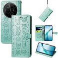 thumbnail image 1 of Funda Cartera FOXDOCK para TCL 60 NxtPaper 4G , Flip PU con Relieve de Gatos y Perros, Tarjetero y Soporte, 1 of 6