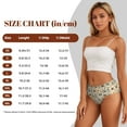 thumbnail image 2 of Womens Underwear - No Show Seamless Underwear for Women, Bike Pattern pumpkin Soft Stretch Women's Panties, Hipster Ladies Panties Breathable Bikini Underwear Briefs, 2 of 5