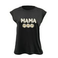 thumbnail image 3 of Gibobby Camiseta sin mangas para mujer, de girasoles, sin mangas, suelta, informal, blusa(Negro,M), 3 of 4