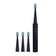 thumbnail image 3 of Fiudx Cepillo de Dientes Eléctrico, 4 Cabezales, Tres Modos Cosméticos, Resistencia Al Agua Ipx7, Carga Rápida Por Usb, Batería de Larga Duración, Ideal para Viajes, Blanqueamiento Suave, Rosa y Verd, 3 of 7