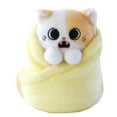 thumbnail image 1 of Purritos Pork Bun Plush Kitten in Blanket | 7 Inches, 1 of 2