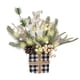 thumbnail image 2 of Small Christmas Tree Flocked Artificial Tree14 Inches With Cones, Suitable For Tabletop Artificial Christmas Trees With Lighting Snowflake , Snow Flocked Xmas, 2 of 7