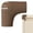 Coffee, variant on Silicone Furniture Corner Guards, Full Wrap Table Edge Covers for Cabinets Desks Coffee Tables and Stoves, Thick Soft Corner Cover Format with 6 Color Options for Household Furniture Edges