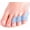 Blue, variant on Pinky Toe Separator and Protectors for Overlapping Toe, Curled Pinky Toes-10pack