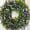 Purple, variant on Spring Wreath for Front Door,9.8-19.6 in Farmhouse Colorful Cottage Wreath,Green Eucalyptus Wreath with Flowers,Purple Pink Summer Wreath,Outdoor Green Door Wreath,Spring Summer Decoration (Colorful)