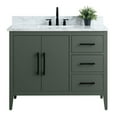 thumbnail image 5 of Vanity Art 42" Single Sink Bathroom Vanity Cabinet with Ceramic Countertop, 5 of 9