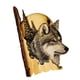 thumbnail image 3 of Moyic Tallado de animales Artesanía de pino Colgantes tallados de animales Exquisita decoración de pared de animales tallados 3D Animal Decoración del hogar No.2 Moyic HA027464-02, 3 of 4