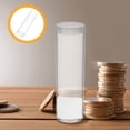thumbnail image 1 of COMPUKAS 6Set Coin Collecting Storage Tube Airtight Plastic Container for Quarter Rolls and Coins, 1 of 8