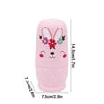 thumbnail image 2 of EUDIDV Easter Decorations Easter Eggs Russian Nesting Dolls Easter Five Layer Robbit Set Crafts Children's Day Easter Gift Gift Toys Easter Party Supplies, 2 of 6
