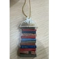 thumbnail image 3 of Christmas Tree Ornaments, Holiday Decorations, Book Lover Christmas Tree Hanging Acrylic Ornaments, Unique Reusable Christmas Tree Decor Gift, 3 of 4
