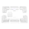thumbnail image 1 of Roof Corner Bracket, Solar Panel Mounting Bracket Protective ABS 7PCS Strong Compatibility Anti UV  For Yacht, 1 of 8