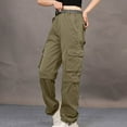 thumbnail image 5 of Oplxuo Women's Hiking Pants Convertible Quick Dry Lightweight Zip Off Fishing Travel Safari Pants, 5 of 7