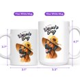 thumbnail image 4 of Happy Women's Day Rhodesian Ridgeback Sunflower Vintage Proud Mom Mug Ridgebacks Dog Lover Gifts Coffee Tea Cup - 02030, 4 of 4