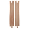 thumbnail image 1 of Miangastore Train Track Expansion Set Wooden Khaki 2Pcs 9.4x1.8In, 1 of 8