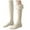 Beige, variant on GDREDA Women's Autumn Winter Over The Knee Socks Long Socks Plus Velvet Thick Warm High Tube Knee High Socks Tights Ladies Tight Clothes for Women Stockings Opaque Thigh Highs Ling