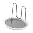 thumbnail image 4 of Soporte para tapa , reposacucharas, organizador de tapa de acero inoxidable para utensilios de cocina, encimera, estufa y decoración., 4 of 9