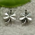 thumbnail image 2 of HOOUN 480 pcs tibet silver four - leaf clover charms 15x10mm B4196, 2 of 3