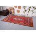 thumbnail image 2 of Vintage Rug, Turkish Rug, Colorful Rug, Oriental Rug, 4.2x8 ft Area Rugs, 2 of 9