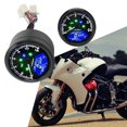 thumbnail image 5 of Velocímetro de motocicleta, Pantalla multifunción de motocicleta Impermeable Antivibración Digital LCD Velocímetro Cuentakilómetros, 5 of 5
