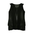 thumbnail image 3 of Robes de Plage Creuses pour Femmes V Cou Sans Manches Crochet Maillot de Bain Couvrir Robe cQH, 3 of 5