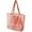 Burnt Orange, variant on Women's Large Mesh Beach Tote Bag - Sandproof Foldable with Inner Pockets | 24L Lightweight Pool Bag