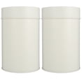 thumbnail image 1 of 2Pcs Tea Tin Canister with Airtight Lids Tinplate Storage Jars Loose Leaf Tea Canisters, 1 of 8