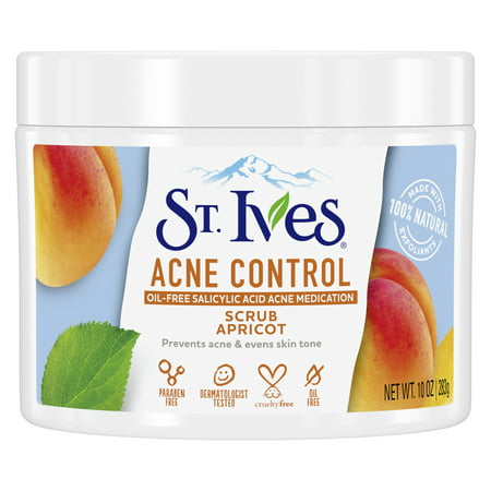 St. Ives Acne Control Face Scrub Apricot, 10 oz