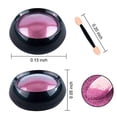 thumbnail image 3 of Fiudx Polvo para Uñas, Acabado Cromado, Kit de 22 Colores para Decoración de Uñas, Gel Acrílico de Textura Duradera, Incluye Barra de Sombra de Ojos, Aplicación En Salón de Belleza, Ideal para Princi, 3 of 7