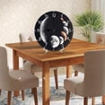 thumbnail image 5 of ZXCXRQFa Moon Lunar Eclipse Silent Non Ticking Wooden Clock 10 Inch, Round Wall Clock,Decorative for Living Room, Kitchen, Home,Bathroom, Bedroom, Office or School, 5 of 7
