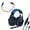 Blue, variant on Whaledi Surround Sound Gaming Headset 3.5mm Wired Noise Cancelling Headphone with Mic