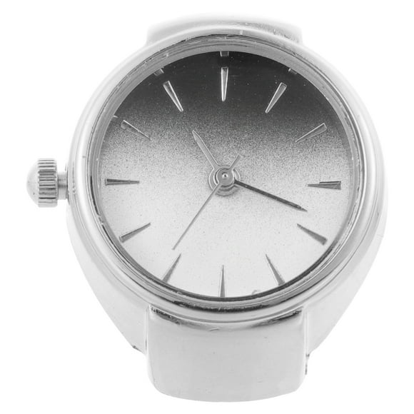KAKOWELY 1pc Finger Ring Watch Portable Finger Watch Fashion Finger Decorative Watch,0.98X"X0.98"X0.98"