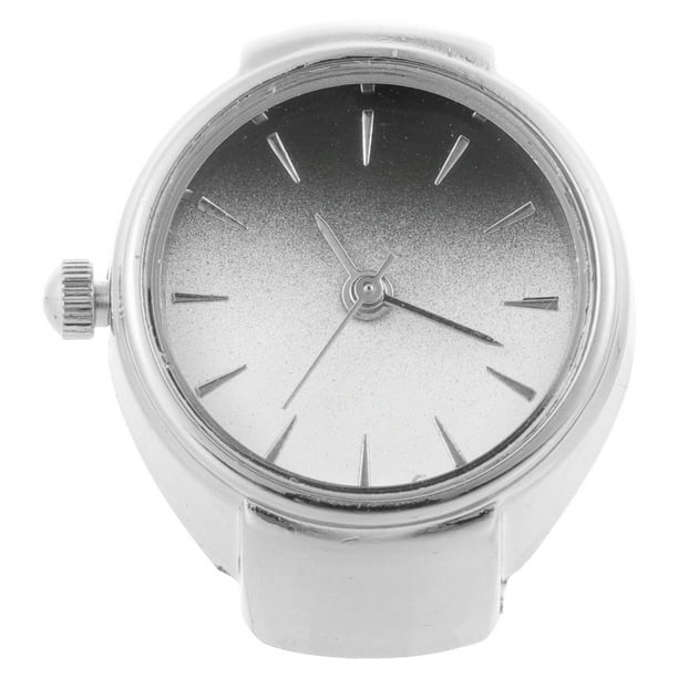 ColoMX 1 unid con estilo reloj anillo dedo dedo reloj decorativo reloj dedo dedo reloj