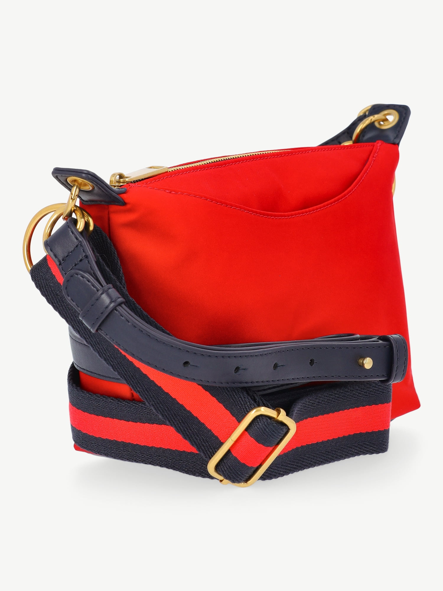 Free Assembly Women's Crossbody Handbag, Red Star