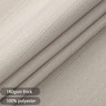thumbnail image 4 of Striped Textured Heavy Polyester Cloth Shower Curtains  Waterproof  Washable    for Bathroom  Khaki  72x72, 4 of 7