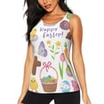 thumbnail image 2 of Haiem Happy Easter1 Workout Tank Tops for Women, Athletic Sports Slim-Fit Tank Tops, Compression Sleeveless Dry Fit Shirts,Athletic Shirt-Small, 2 of 9