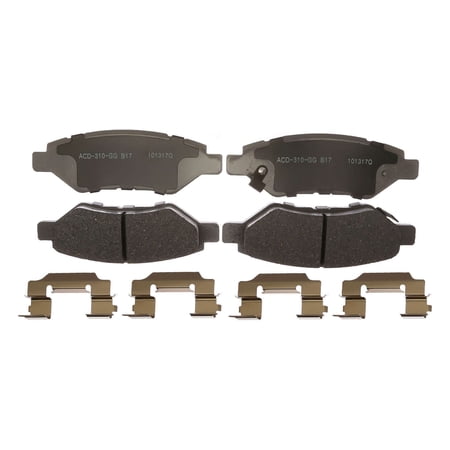 ACDelco Silver Ceramic Brake Pad Set  w/ Hardware