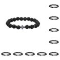 thumbnail image 1 of Qarigey de cuentas de piedra redonda Natural para hombre, joyería de Yoga, cuerda elástica, de moda portátil para tipo de regalo Tipo 3 10Conjunto, 1 of 6